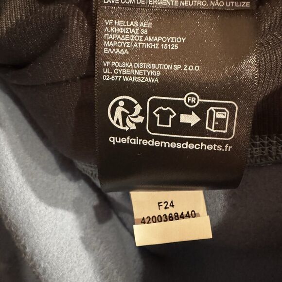 NWT The North Face Women's Glacier Heavyweight 1/2 Zip Fleece Blue Gray Size L - Picture 16 of 16